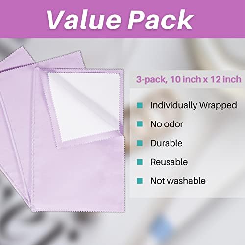 CATIFLIN 3 Pack Silver Polishing Cloth - Image 7