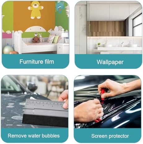 3 Pack Vinyl Squeegee Window Tint Installation Tools - Image 6