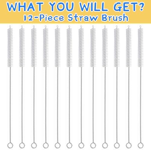 LEDUO 12 Straw Cleaner Brushes for Stanley 40 oz 30 oz 20 64 oz Tumbler Mug - Image 7