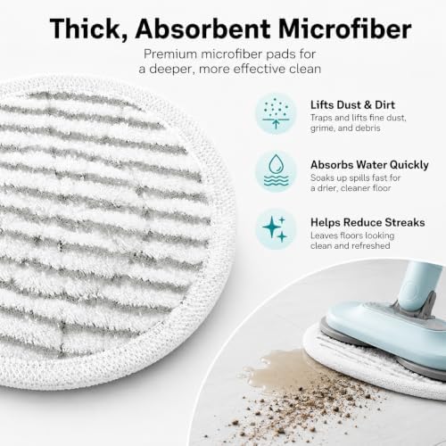 Steam & Scrub Mop Replacement Pads Kit - Image 7