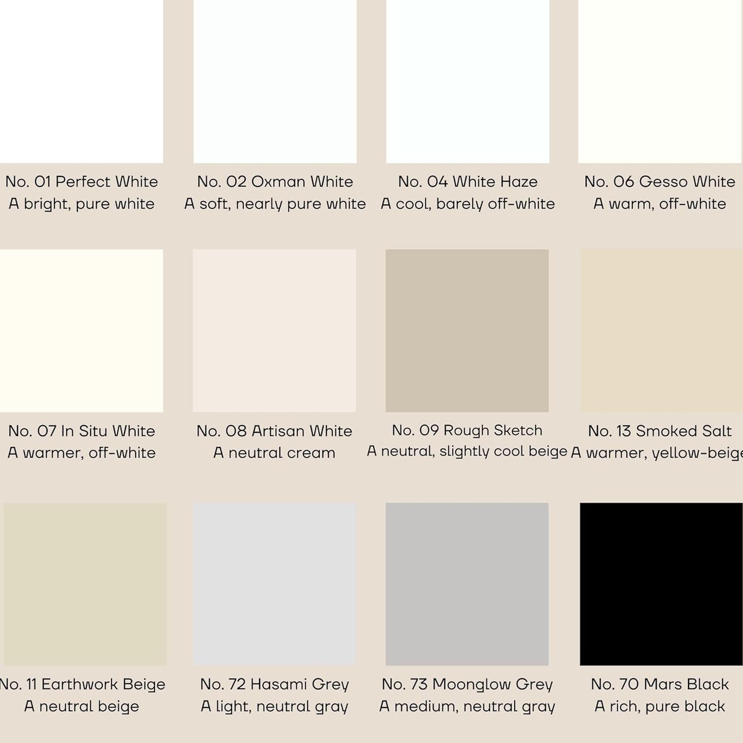 soto Beige Paint Touch Up, Multi-Surface, Matte Finish (No. 13 Smoked Salt) — 10 Milliliters of Scratch Repair for Furniture, Walls, Cabinets, Trim, Doors, Indoor/Outdoor