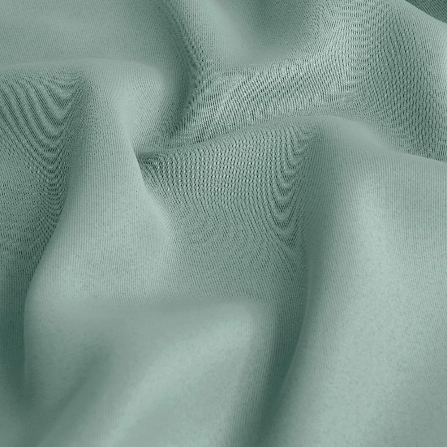 BGment Sage Green Blackout Curtains 72 Inches Long for Living Room - Rod Pocket Thermal Insulated Room Darkening Drapes for Bedroom Dining Spring Decor Privacy, 52 x 72 Inch, 2 Panels