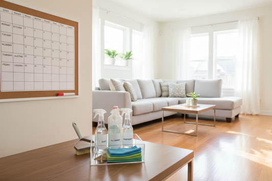 The Ultimate Cleaning Schedule: Daily, Weekly, and Monthly Tasks for a Sparkling Home