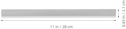 Dustpan Rubber Edge Replacement Strip, Seal Repair Part Removable 2pcs - Image 2