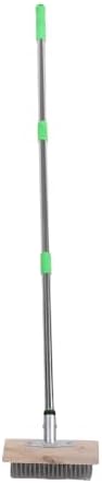 Floor Scrub Brush, Adjustable 80-120cm Handle Deck Scrub Brush, Moss Remover - Image 5