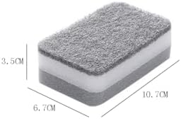 lasenersm 10 Pieces Dishwashing Sponge Kitchen Dishwashing Sponge Non Scratch - Image 2