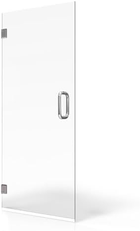 Fab Glass and Mirror Frameless Shower Door by FabGlassandMirror
