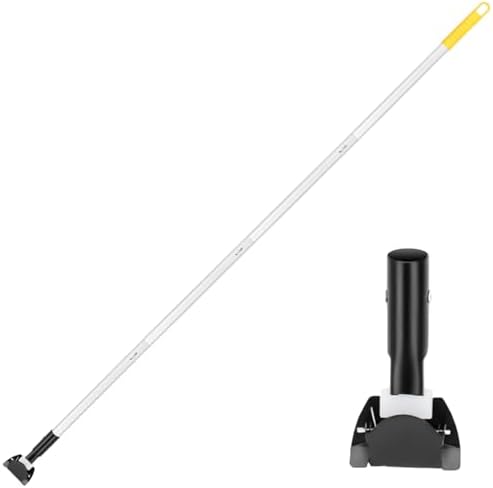 Clip on Dust Mop Handle Heavy Duty by BeiLan