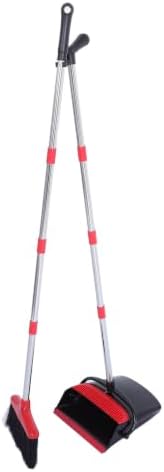 Milisten Foldable Broom and Dustpan Set by Milisten