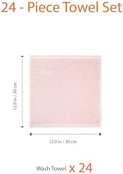 Amazon Basics Highly Absorbent, Fast Drying 100% Cotton Washcloths - Image 5