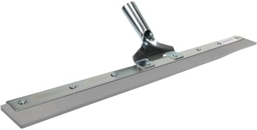 PRO SOURCE Wide 24" Straight-Blade Floor Squeegee: Taper Handle Connection - Image 4