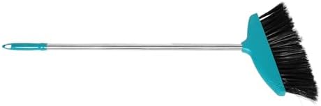 Soft Bristle Angle Broom with Long Handle, Hair-Resistant Floor Sweeping Brush by Unknown