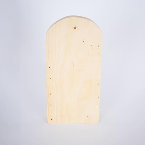 Lehman's Amish Handcrafted Broom Holder, Wall-Mount Wooden Storage Solution - Image 6
