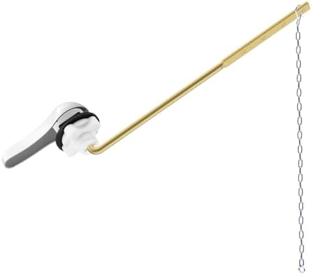 Hibbent Metal Front Mount Toilet Handle Replacement Kit by Hibbent
