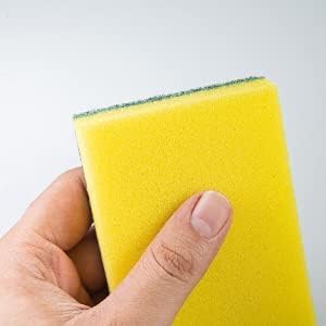 DecorRack 150 Kitchen Scrub Sponges, Heavy Duty Bulk Pack - Image 5