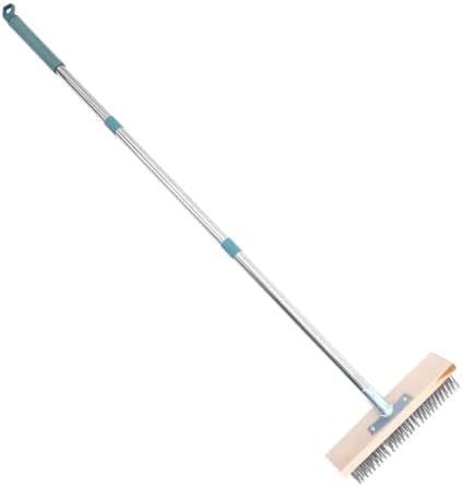 MERRYHAPY Stainless Steel Heavy Duty Deck Scrub Brush by MERRYHAPY