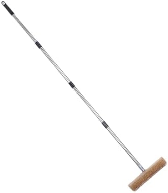 Yosoo Stainless Steel Wire Scrub Brush 45 Degree Brush Head Long Handle 160cm - Image 4
