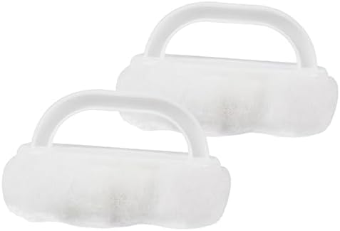 Xmas Bathtub Cleaning Brush 2pcs White by GALPADA