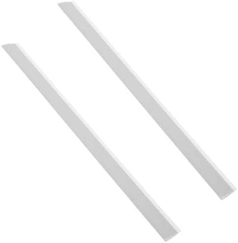 Dustpan Rubber Edge Replacement Strip, Seal Repair Part Removable 2pcs by Toddmomy