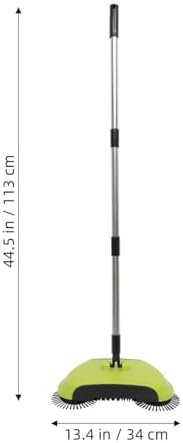 Healifty Manual Floor Sweeper, 3-in-1 Push Cleaner - Image 4