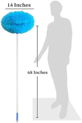 Evelots Ceiling Fan Blade Brush Cleaner - Image 2
