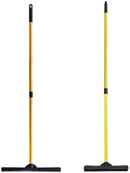 FURemover Pet Hair Removal Rubber Broom, 2-Piece Set by FURemover
