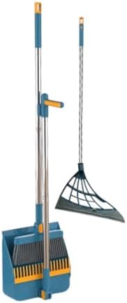 3-in-1 Broom and Dustpan Set by Lovskoo
