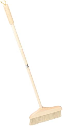 Soft Bristle Indoor Broom with Long Handle by Vaguelly