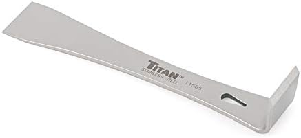 Titan Tools 11505 5-1/2-Inch Stainless Steel Pry Bar Scraper by Titan