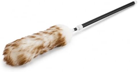 Lambswool Duster with Telescopic Handle, 30-45 Inches by GLOWNARY