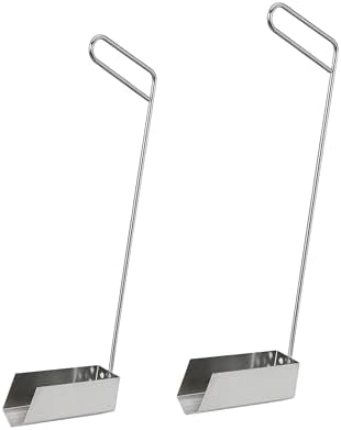 Deep Fryer Strainer Crumb Scoop 750°F Heat-Resistant V-Shaped Fryer Cleaner by Unknown