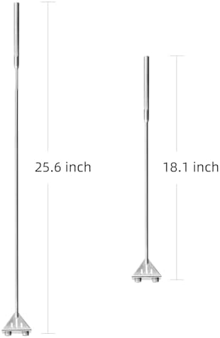 Kirecoo 25.6" Stainless Steel Aquarium Algae Scraper - Image 2