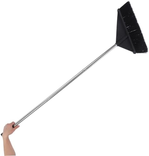 Healifty Heavy Duty Long Handle Stiff Bristle Broom - Image 3
