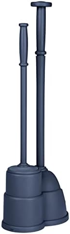 mDesign Plunger and Brush Set for Toilet Bowl - Image 5