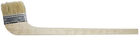 Wooden Handled Hog Bristle Radiator Right Angle Bend Paint Brush - Image 5