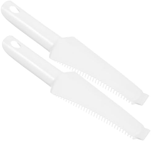 Plastic Cleaning Scraper Mop Brush 2pcs Self Wringing Replacement by WRITWAA