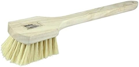 Weiler 44017 20" Utility Scrub Brush, Long Handle, Wood Block by WeilerAbrasives