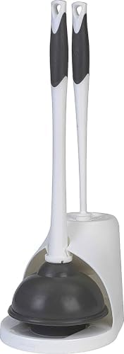 Clorox Toilet Plunger and Brush Bowl Set by Clorox