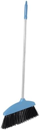 Soft Bristle Floor Broom with Plastic Angle Head Lightweight Household Cleaning by Unknown