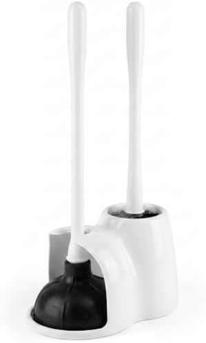 Toilet Plunger and Brush Set by YGIVO