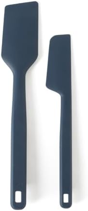 Calphalon Prime Scraper Set, 2-Piece Silicone Kitchen Scraper Set, Flexible by Calphalon