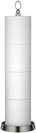 ROLABAM Heavy Weighted Toilet Paper Holder Free Standing Toilet Paper by ROLABAM