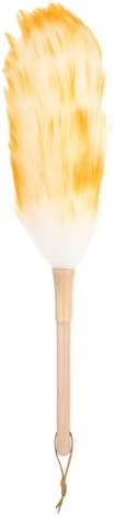 uxcell Wool Duster, 14.2" Natural Feather Cleaner Household Cleaning Duster by uxcell