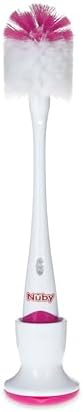 Nuby 2-in-1 Bottle and Nipple Brush by NubyUSA