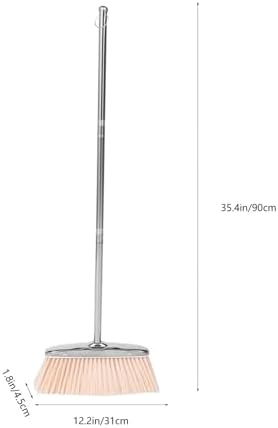 Healifty -Handled Broom Handle for Efficient Floor Cleaning Home Kitchen and to - Image 2