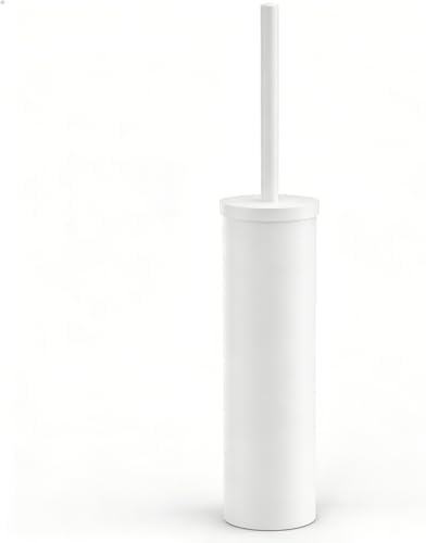 Stainless Steel Toilet Brush and Holder Set Brushed Silver Heavy Duty Toilet by Unknown