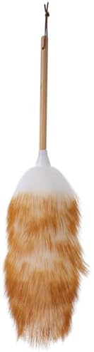 Baluue Wool Duster with Handle, Furniture Dust Cleaner Brush Tool by Baluue