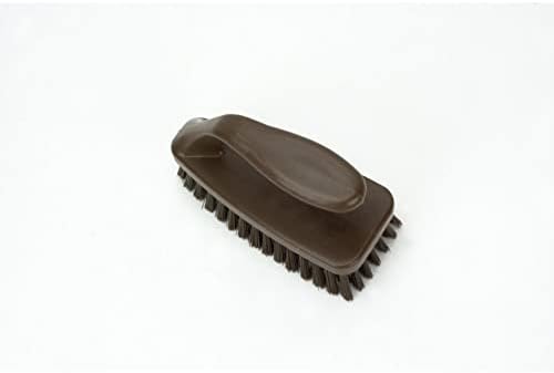 SPARTA Scrub Brush with Iron Shaped Handle and Stiff Bristles, Heavy Duty - Image 2