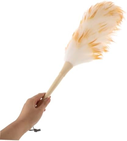 Washable Static Duster with Wooden Handle - Image 3