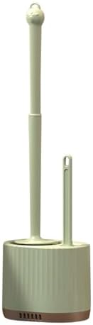 2 in 1 Toilet Bowl Brush Plunger Set, Toilet Brush and Holder Set Toilet Bowl by ZYLEDW